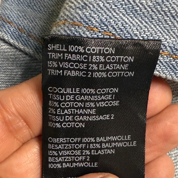 Free People Blue Denim Military Jacket - Picture 10 of 12